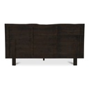 Madagascar Queen Platform Bed Dark Brown - 4