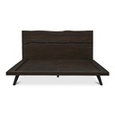 Madagascar King Platform Bed Dark Brown - 3