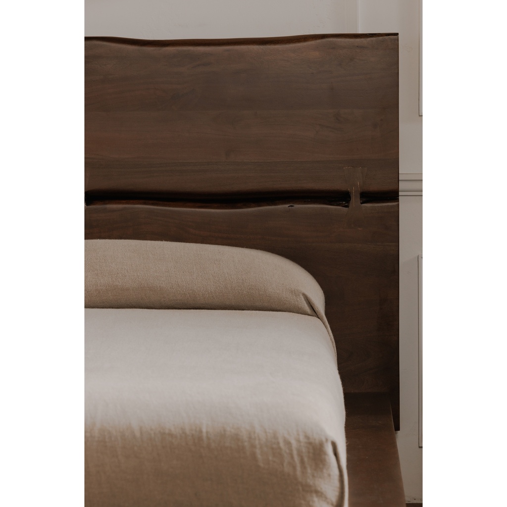Madagascar King Platform Bed Dark Brown - 7