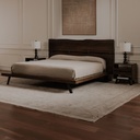 Madagascar King Platform Bed Dark Brown - 10