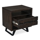 Madagascar Nightstand Dark Brown - 1
