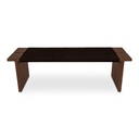 Merritt Outdoor Bench Dark Brown - 3