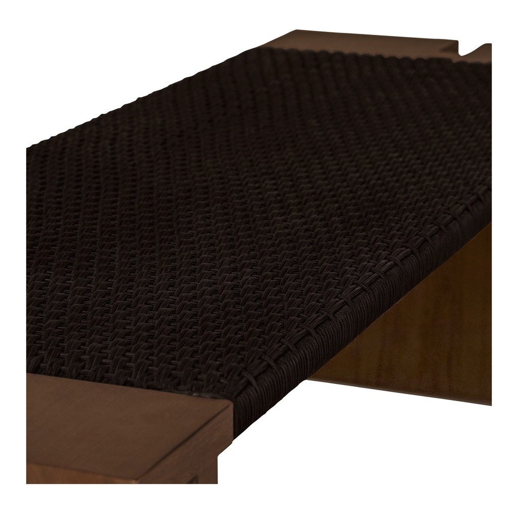 Merritt Outdoor Bench Dark Brown - 5