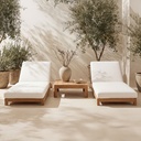 Enzo Outdoor Side Table Natural - 4