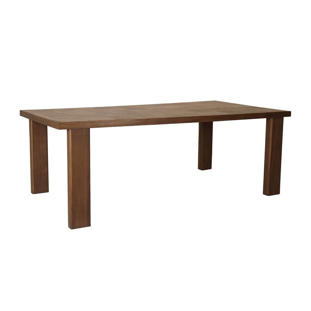 Marina Outdoor Dining Table Brown - 1