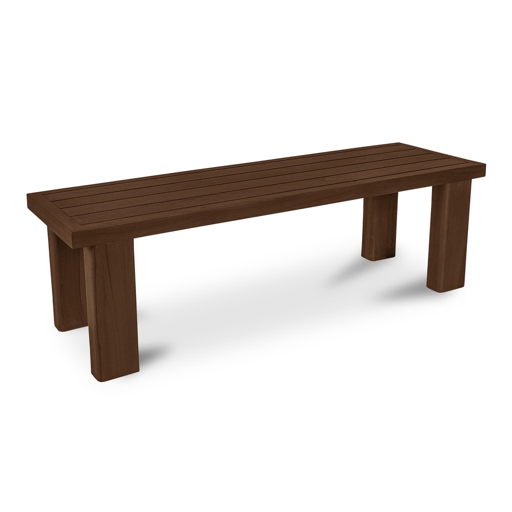 Marina Outdoor Bench Brown - 1