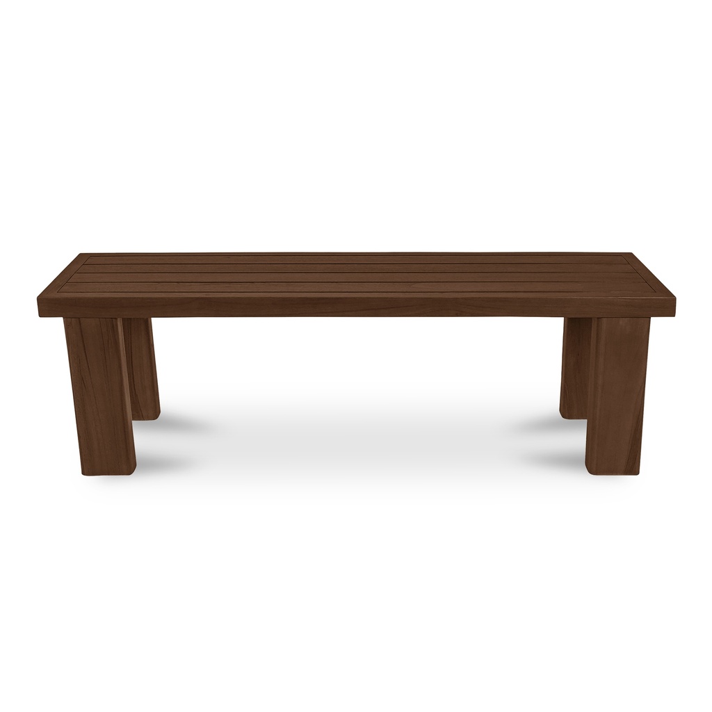 Marina Outdoor Bench Brown - 3