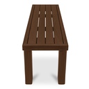 Marina Outdoor Bench Brown - 5