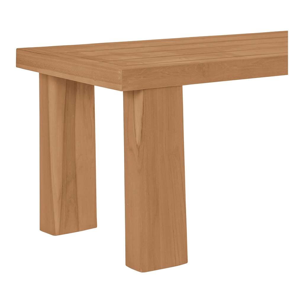 Marina Outdoor Dining Bench Natural - 1