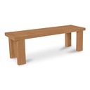 Marina Outdoor Dining Bench Natural - 4