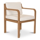 Nellie Outdoor Dining Chair White - 1