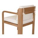 Nellie Outdoor Dining Chair White - 4