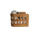 Adelaide Outdoor Accent Chair Brown Stripe - 2