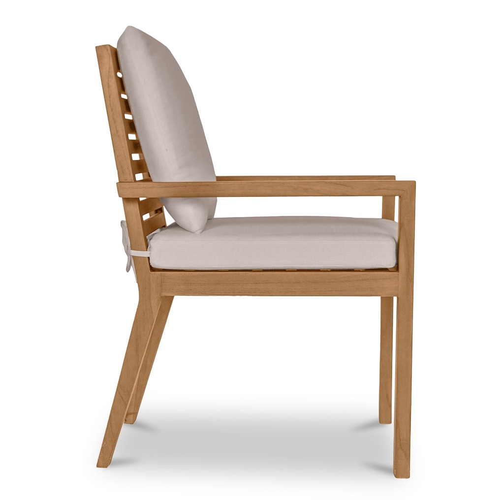 Mateo Outdoor Dining Chair White - 2