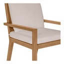 Mateo Outdoor Dining Chair White - 4