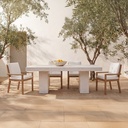 Mateo Outdoor Dining Chair White - 5