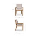 Mateo Outdoor Dining Chair White - 6