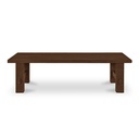 Esmond Outdoor Dining Bench Brown - 4