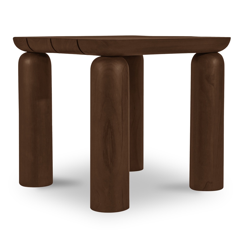 Barclay Outdoor Side Table Brown - 1