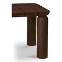 Barclay Outdoor Side Table Brown - 4