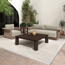 Barclay Outdoor Coffee Table Brown - 7