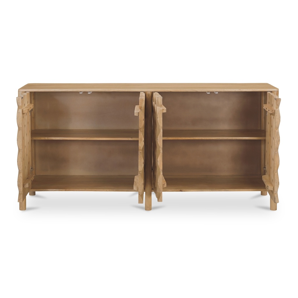 Fulton 4 Door Sideboard Natural - 3