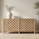 Fulton 4 Door Sideboard Natural - 8