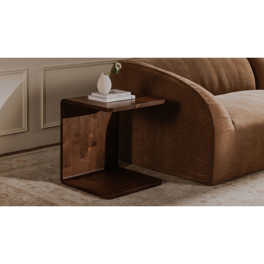 Carrie Side Table Walnut - 7