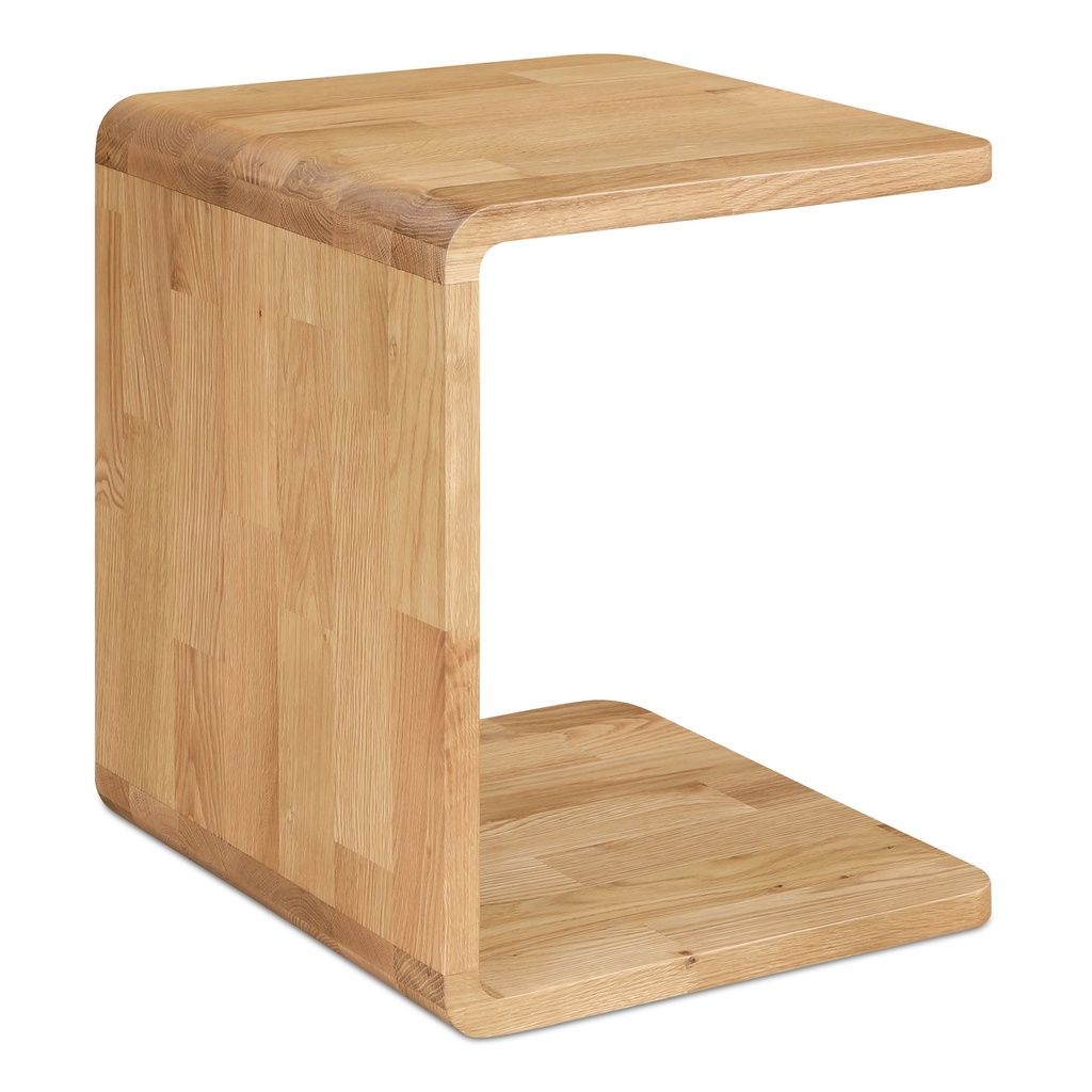 Carrie Side Table Natural Oak - 1