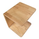 Carrie Side Table Natural Oak - 2