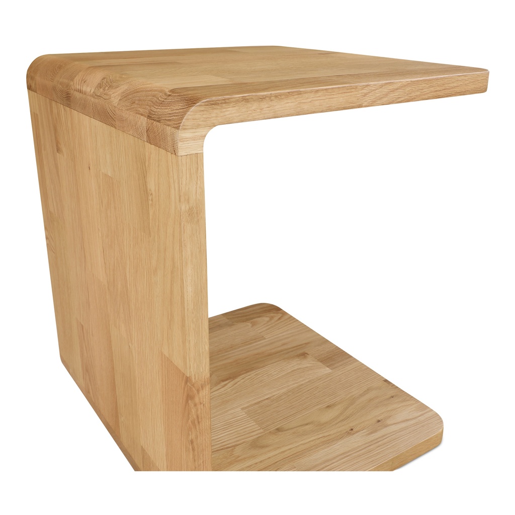 Carrie Side Table Natural Oak - 5
