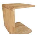 Carrie Side Table Natural Oak - 5