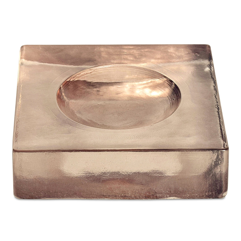 Miro Glass Catchall Soft Amber - 1