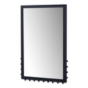 Figaro Wall Mirror Black - 1
