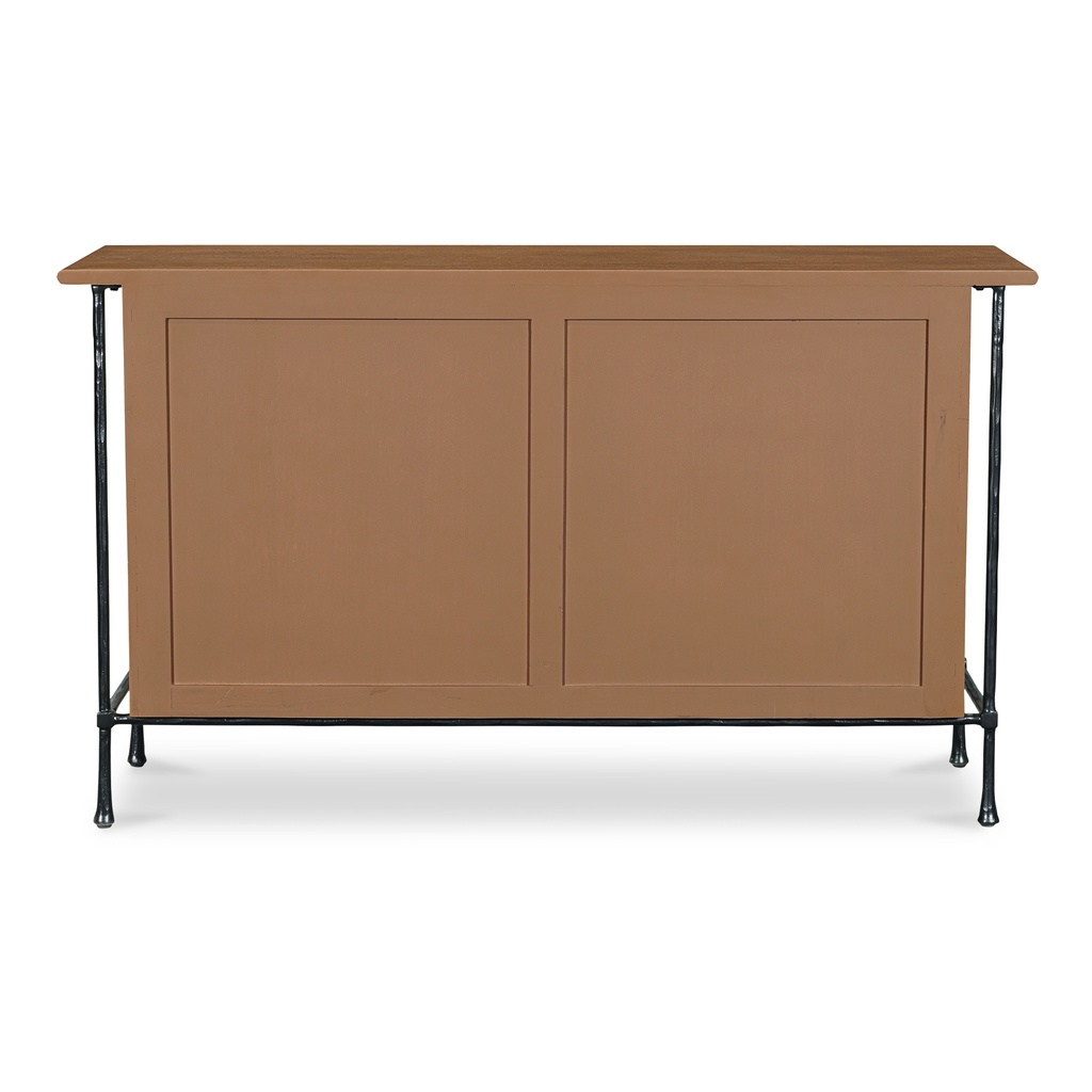 Rene 6 Drawer Dresser Brown - 3