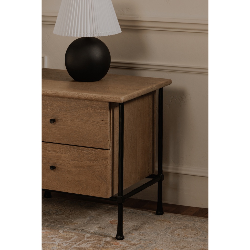 Rene Nightstand Brown - 9