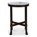 Holli Side Table White Marble - 2