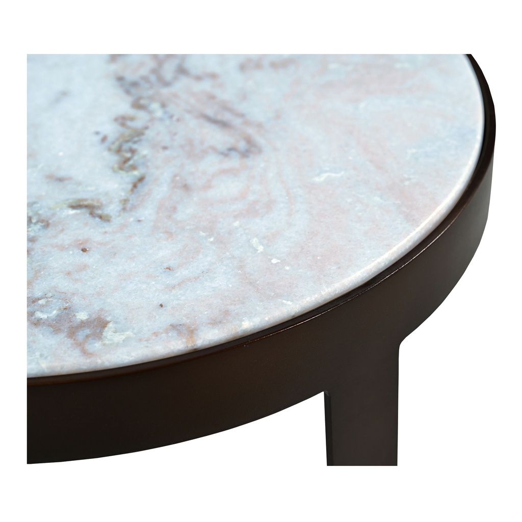 Holli Side Table White Marble - 4