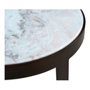 Holli Side Table White Marble - 4