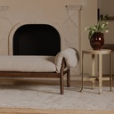 Holli Side Table Travertine - 5