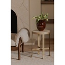 Holli Side Table Travertine - 6