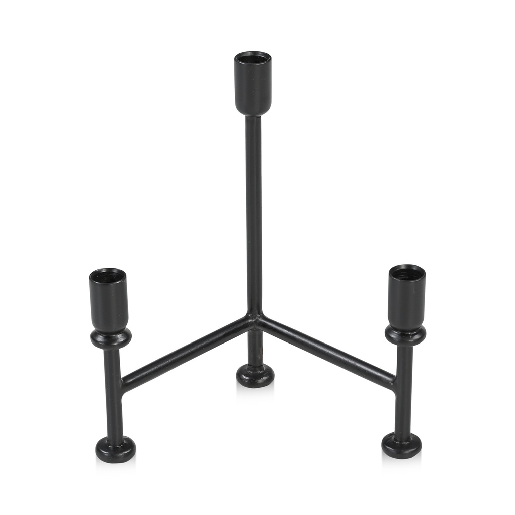 Cicero Candle Holder Black - 2