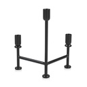 Cicero Candle Holder Black - 3