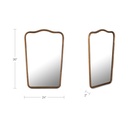 Keyes Mirror Brass - 6