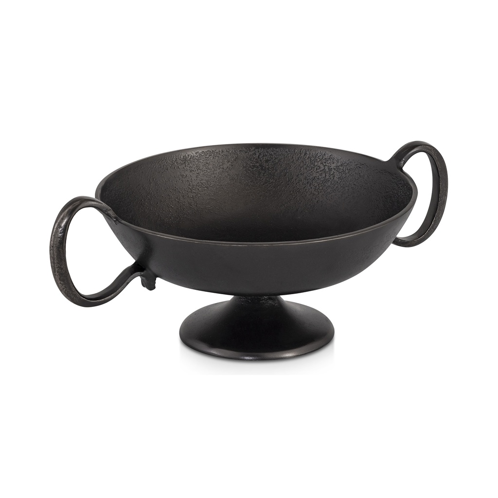 Floris Decorative Bowl Black Cast Aluminum - 1