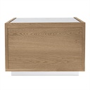 Ashcroft Nightstand Oak - 3