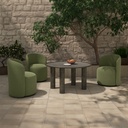 Deacon Outdoor Dining Table Deep Bronze - 5