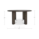 Deacon Outdoor Dining Table Deep Bronze - 7
