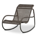 Lyra Outdoor Rocking Chair Brown - 2