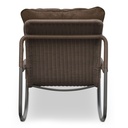 Lyra Outdoor Rocking Chair Brown - 3